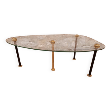 Bean-shaped coffee table side table