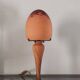 Lampe champignon vintage pâte de verre signé art de France 1970