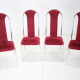 Set of four dining chairs, czechoslovakia,1980s kovobel