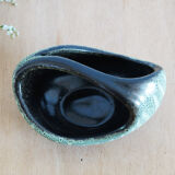 70s glazed ceramic tidy