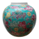 round porcelain vase from China, 19th century, glazed, diameter 11 cm