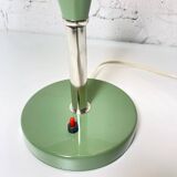 Green mushroom cabinet lamp, Lbd-5, 1950s.