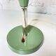 Green mushroom cabinet lamp, Lbd-5, 1950s.