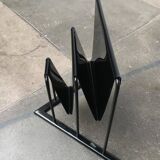 Postmodern vintage magazine rack by Markus Börgens for D-Tec, 1980s.