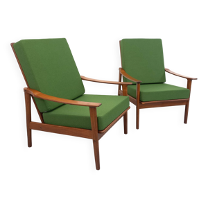 Paire de fauteuils scandinaves