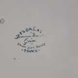 Flat iron earth earthenware of Givors late nineteenth century