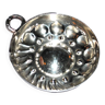 Tastevin serpent bowl in vintage silver metal 8.5x7 cm