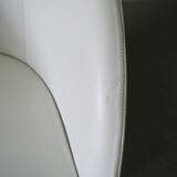 Intervista Leather Armchair by Massimo and Lella Vignelli for Poltrona Frau, 1989.