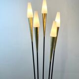 Vintage 5-branched floor lamp