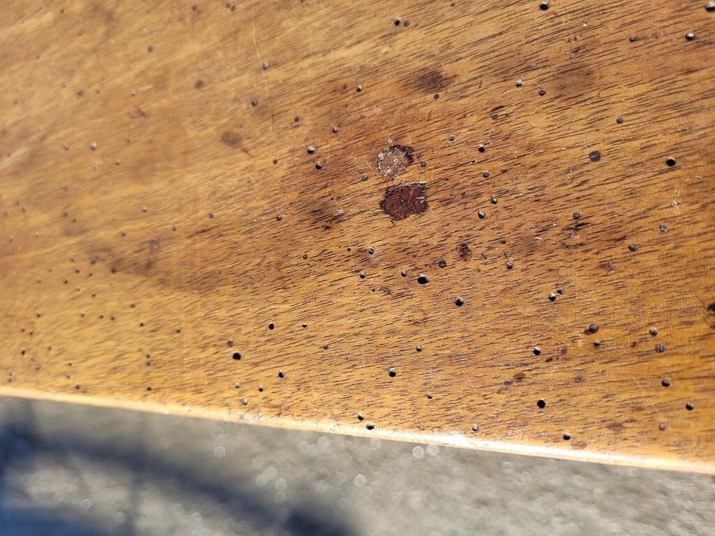 Walnut farm table - 6 feet - 10 places