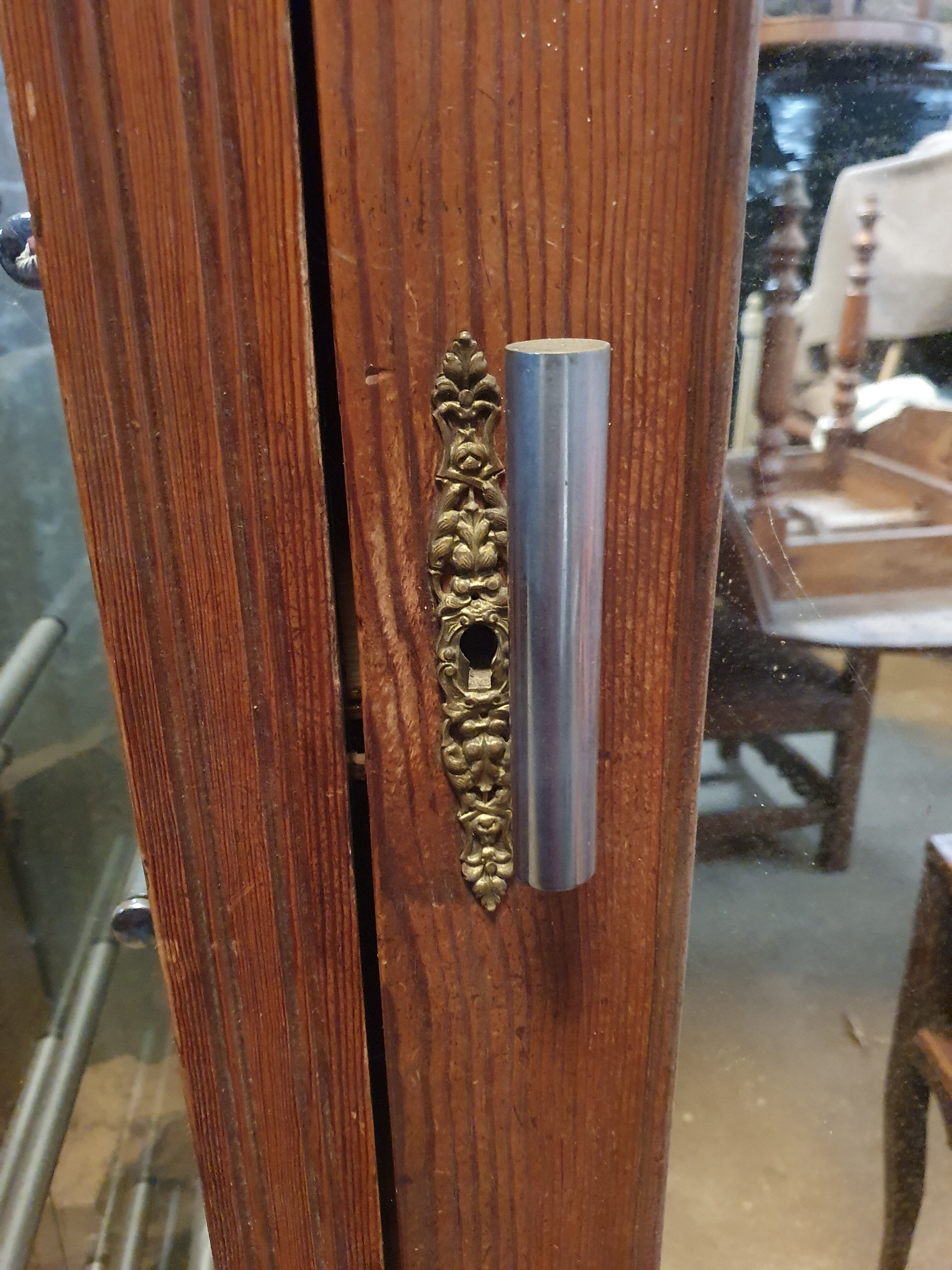 Original Parisian wardrobe with a jagged cornice