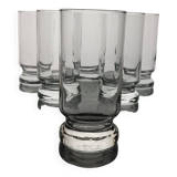 6 Water glasses from the 70s