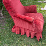 Fauteuil type crapaud