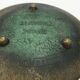 Bronze trinket bowl, Max le Verrier, taurus zodiac sign decoration, signed - Circa 1930-1940