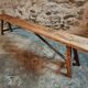 Banc Ancien Rustique en Bois | Style Ferme & Campagne