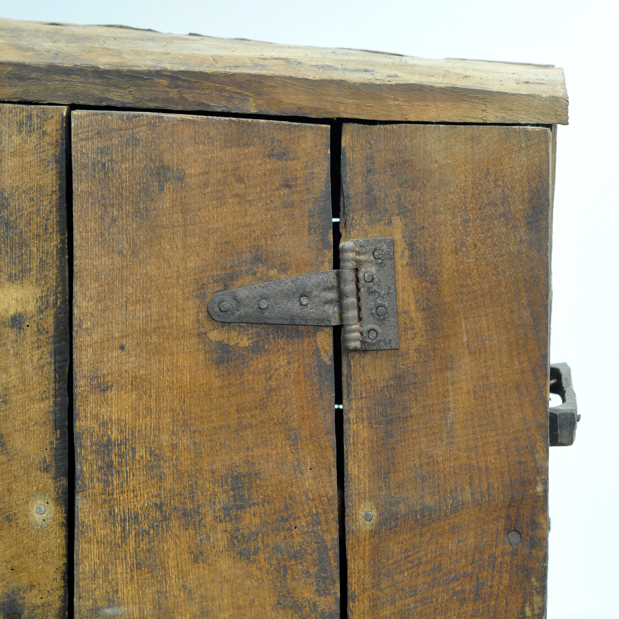 Primitive wooden cabinet, circa 1930