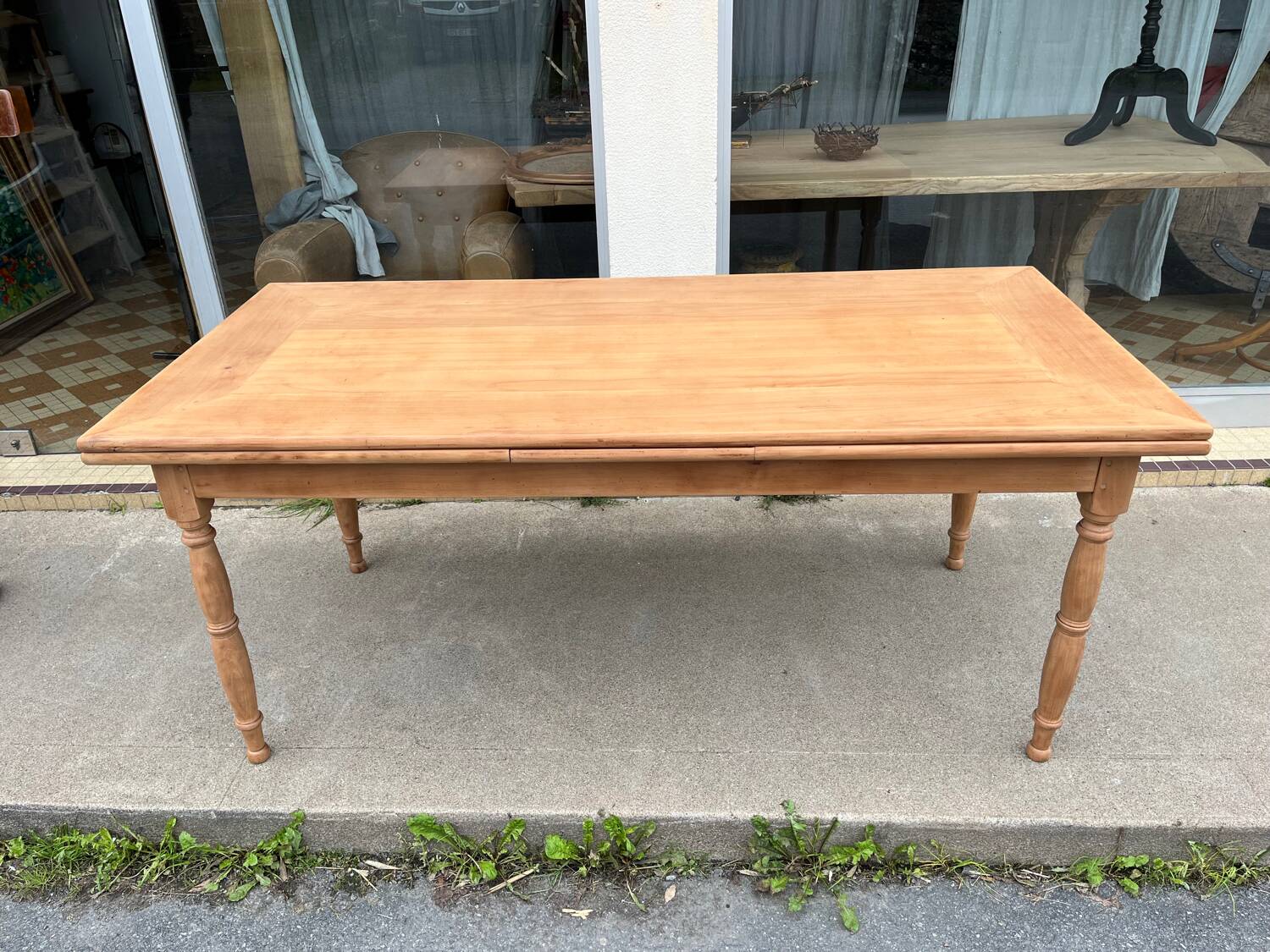 Cherry wood table