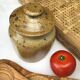 Pyrity sandstone pot M.Dumont sandstone from Puisaye St Amand