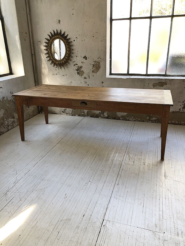 Oak farm table 2m20
