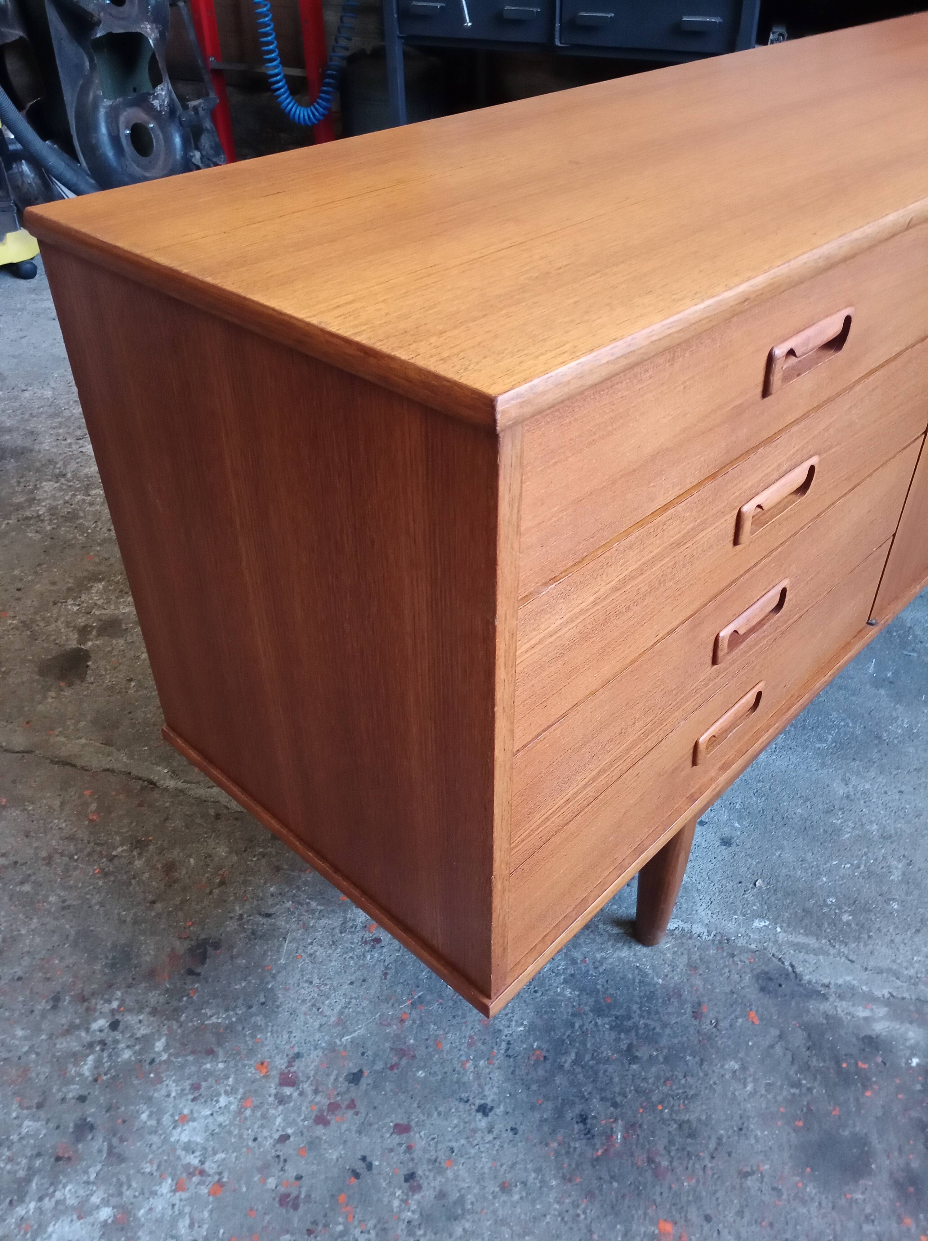 Scandinavian Doubinski teak sideboard
