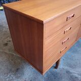 Scandinavian Doubinski teak sideboard