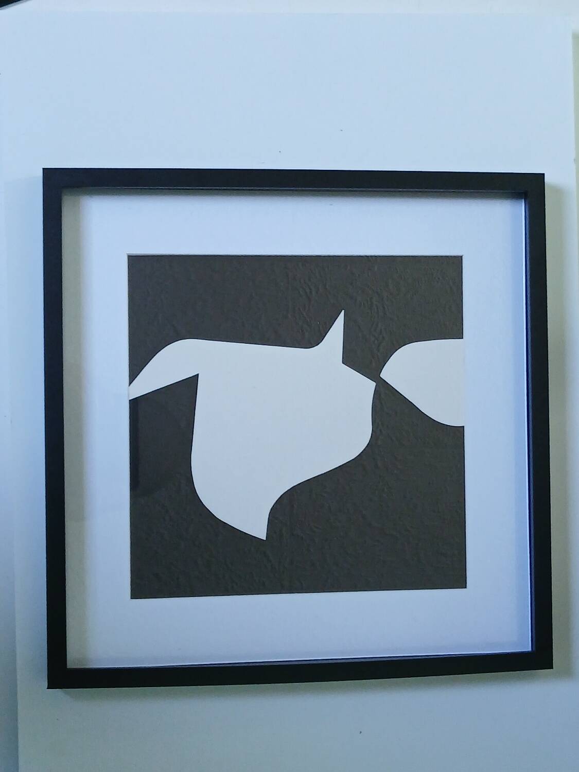 Tableau Vintage Art Optique - Victor Vasarely - Frame 40x40cm