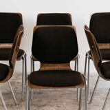 Carlo Ratti Set Da Ufficio 12 Sedie Design Modernariato Anni ‘70