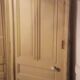 Haussmannian door 83x219 with old glazed transom frame 100x310 interior