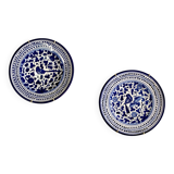 Duo Italian ceramic plates