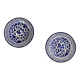 Duo Italian ceramic plates