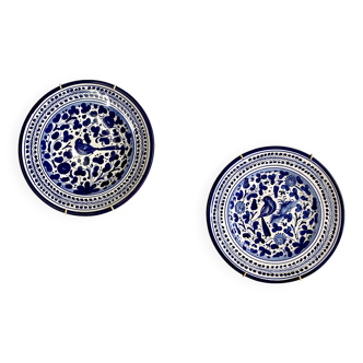Duo assiettes céramique italienne