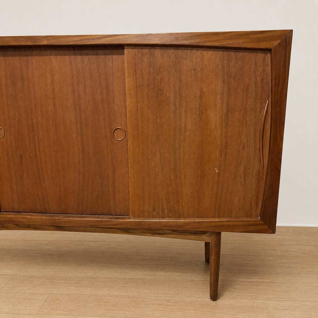Enfilade danoise haute de Peter Hansen, années 60