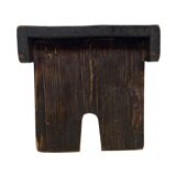 Antique stool footstool 1940s wooden plant table