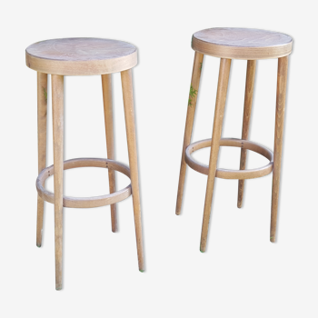 Pair of vintage bar stools 60/70