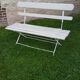 Banc de jardin pliant