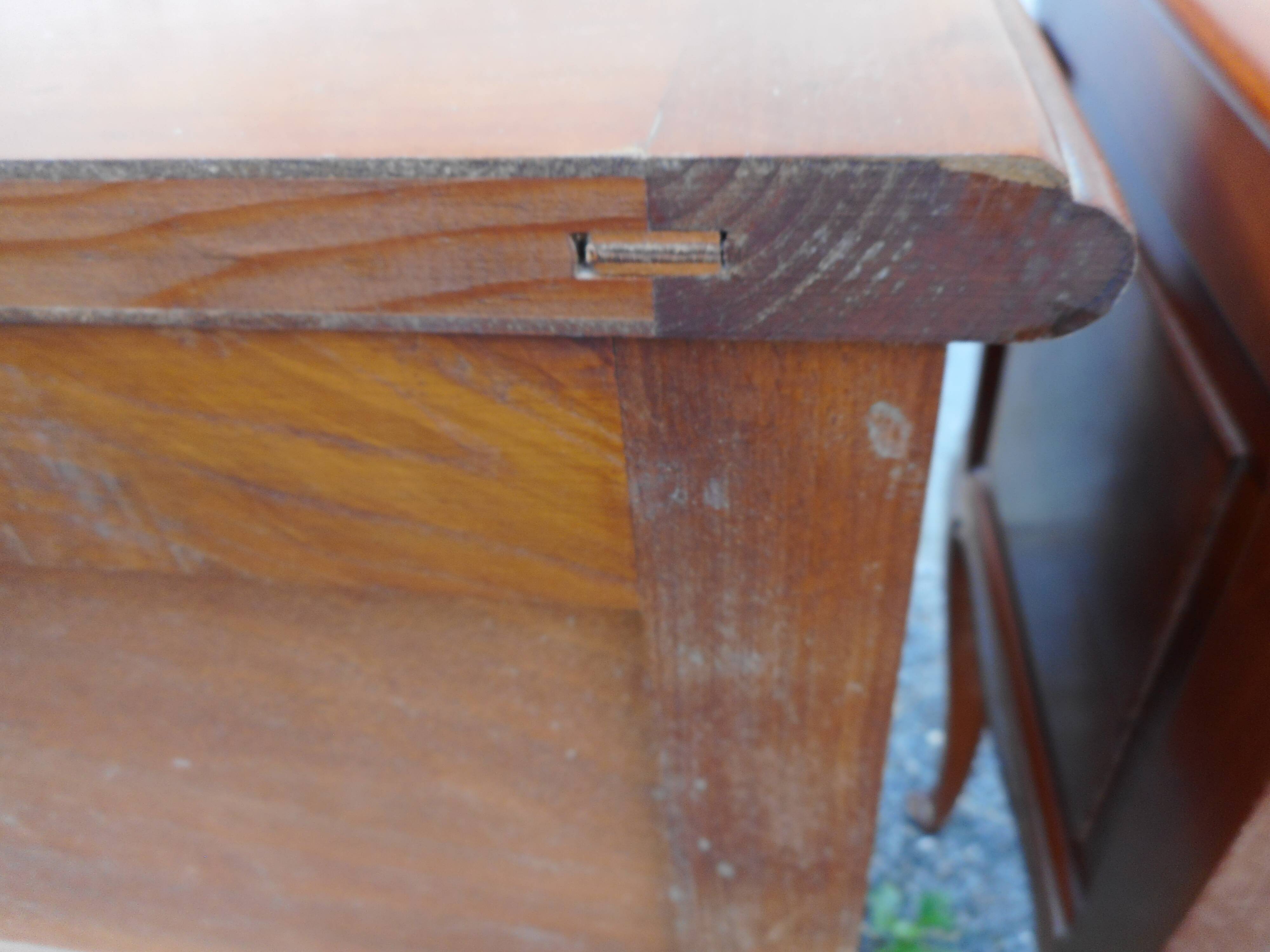 Pair of cherry bedside tables