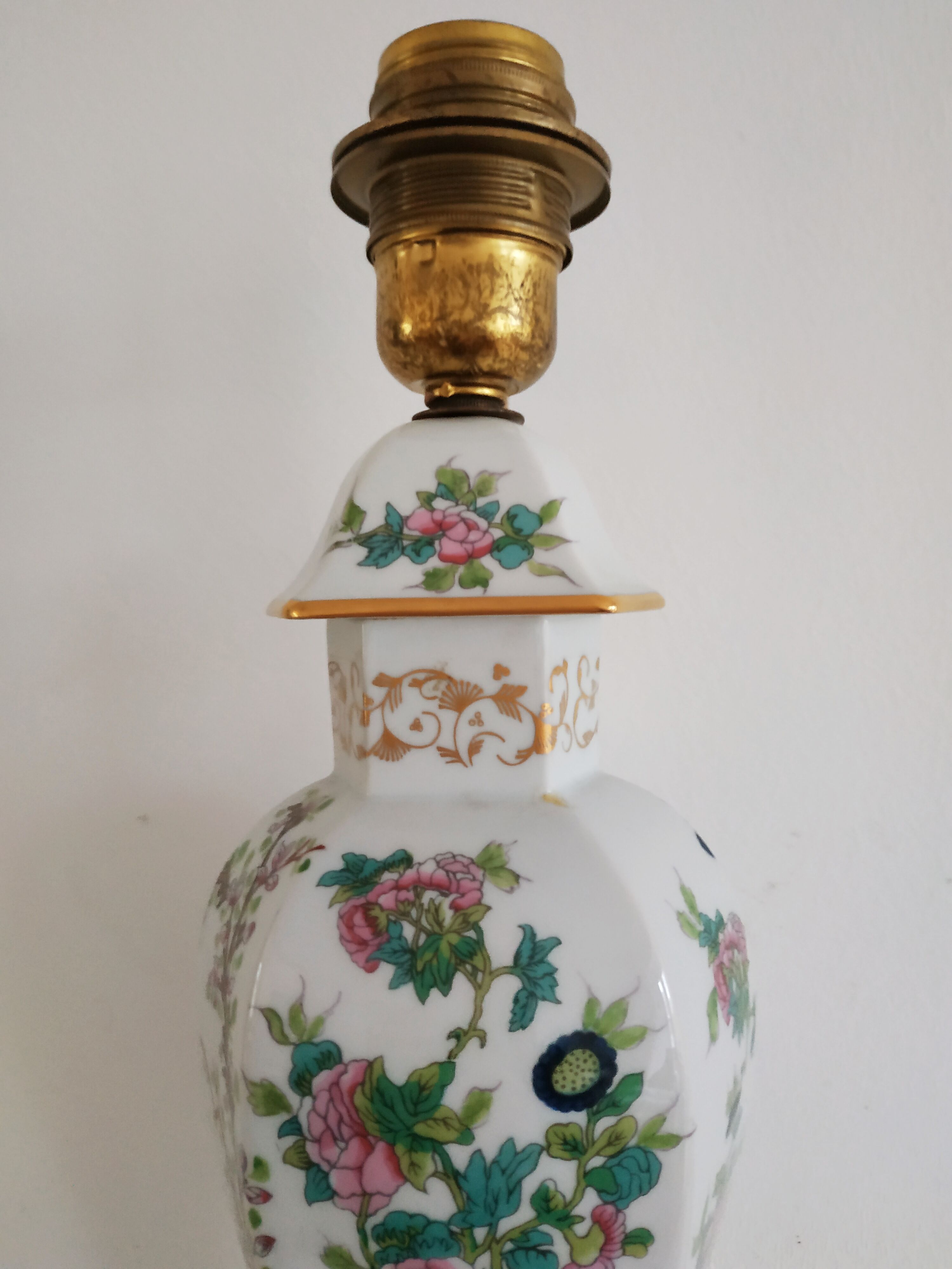 China porcelain lamp foot