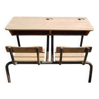 Double school desk