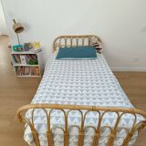Rattan bed