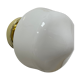 Applique opaline et laiton