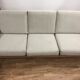 Reupholstered scandinavian sofa
