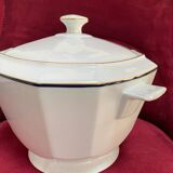 Soupière style Art Déco en porcelaine