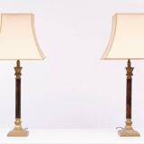 Set lampes de table 1970s de knudt belgique