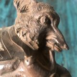 Nutcracker in carved wood late 19th