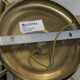Honsel Leuchten ceiling light with 10 brass lights, Mid Century, 1970s.