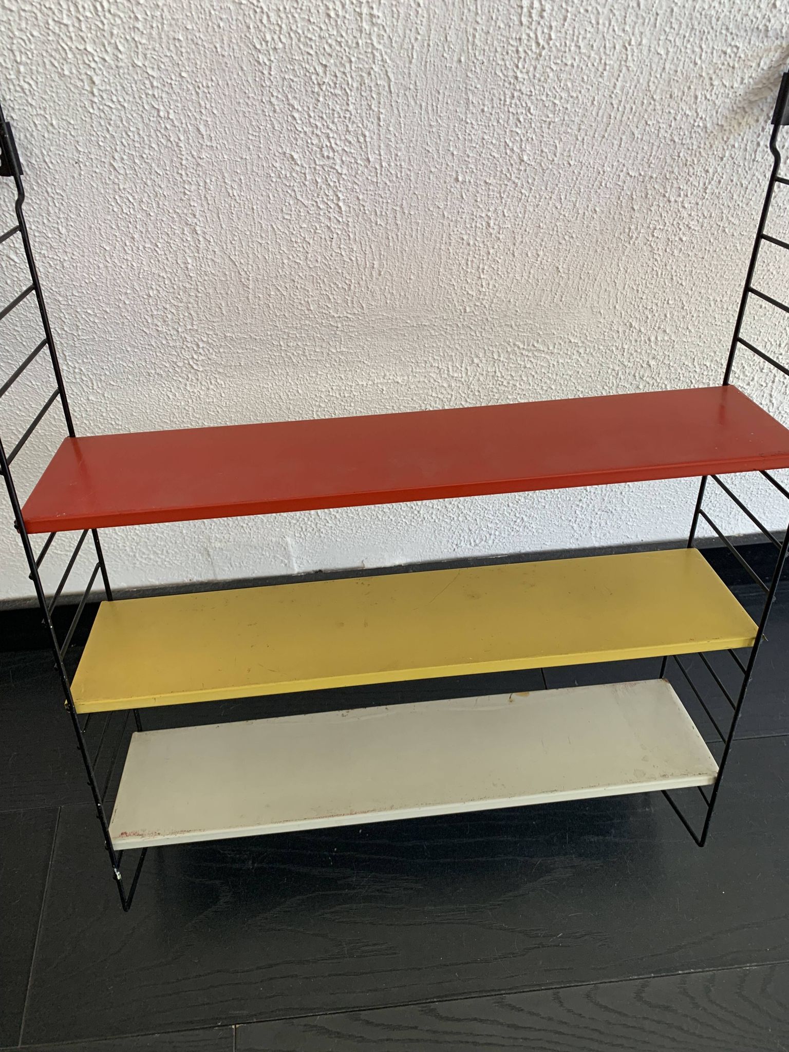 Vintage 1950 Tomado bookshelves pocket D.Dekker - 61 x 48 cm