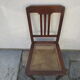 Chaise cannée ancienne