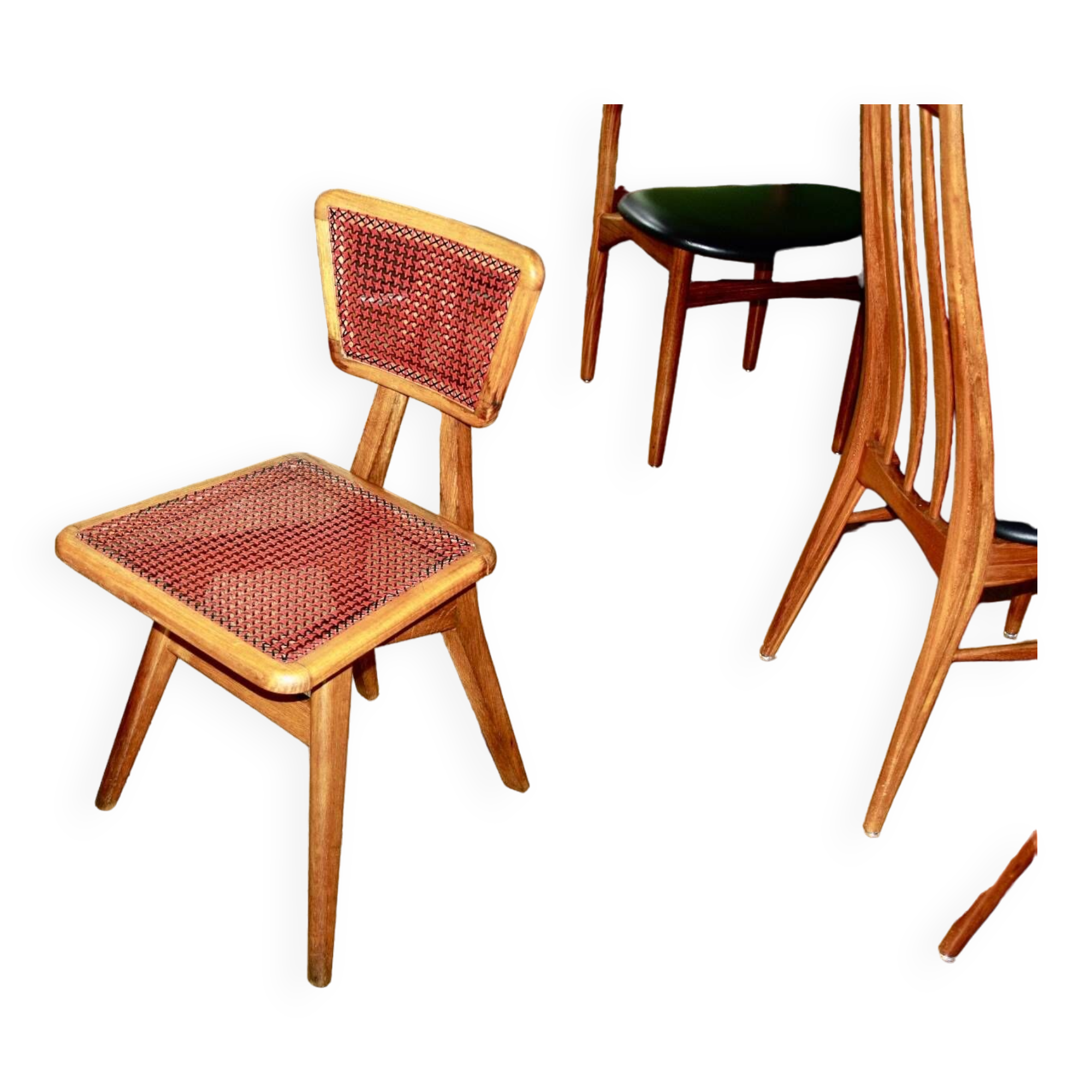 Rare vintage chair by pierre cruège for roset