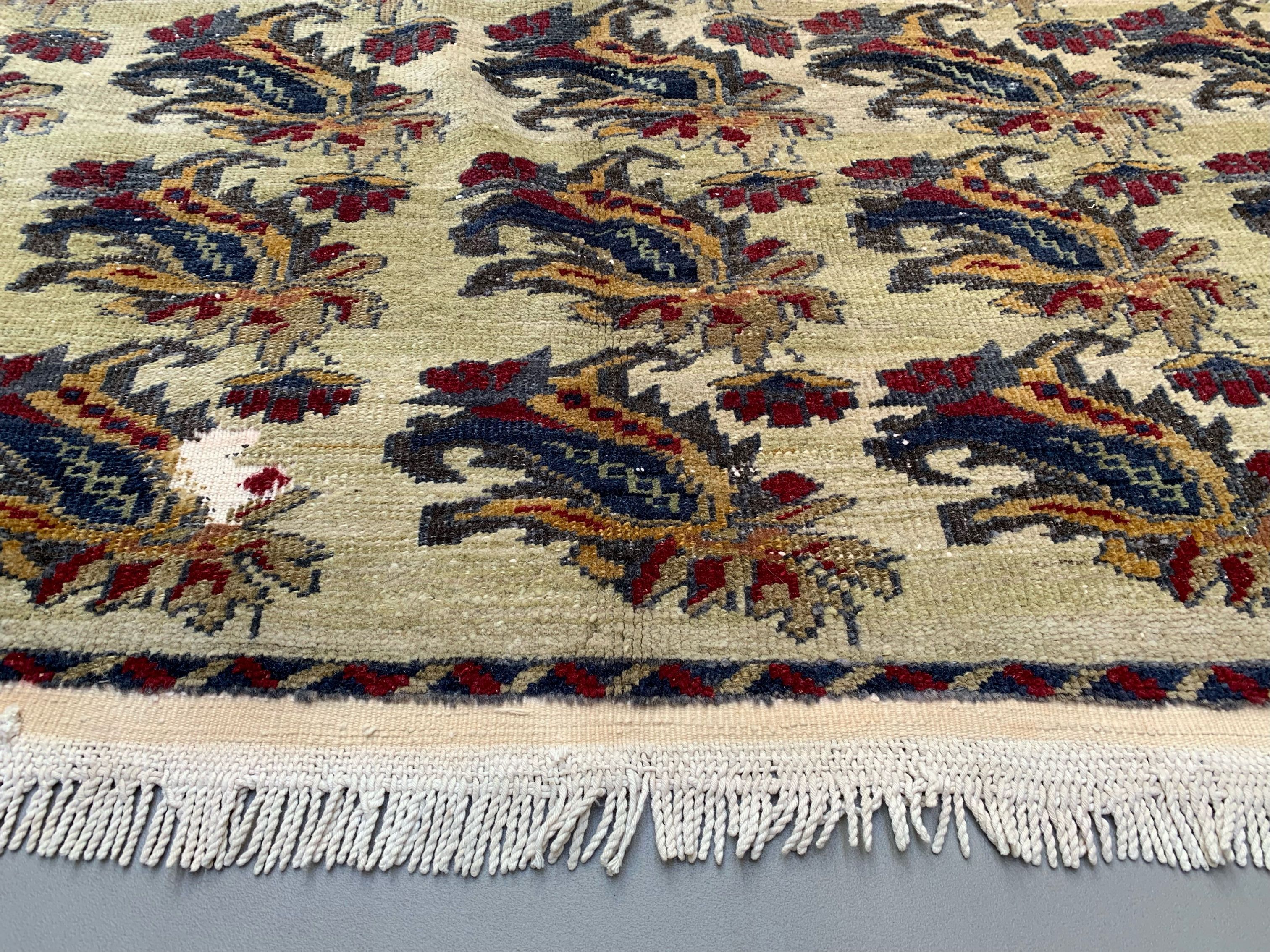 Turkish rug 216x124 cm