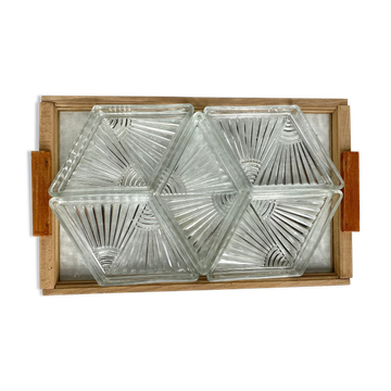 Art Deco trays and platters